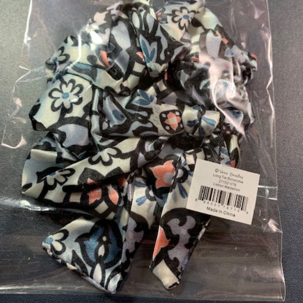 Vera Bradley LISBON Hair Scrunchy New